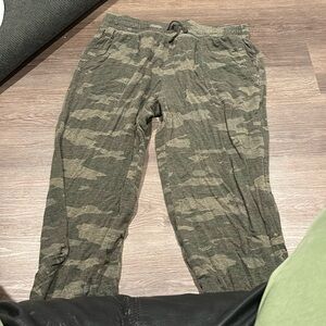 Camo joggers
